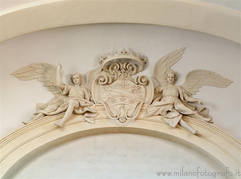 Rimini (Italy) - Statues of angels in the Church of St. John Baptist